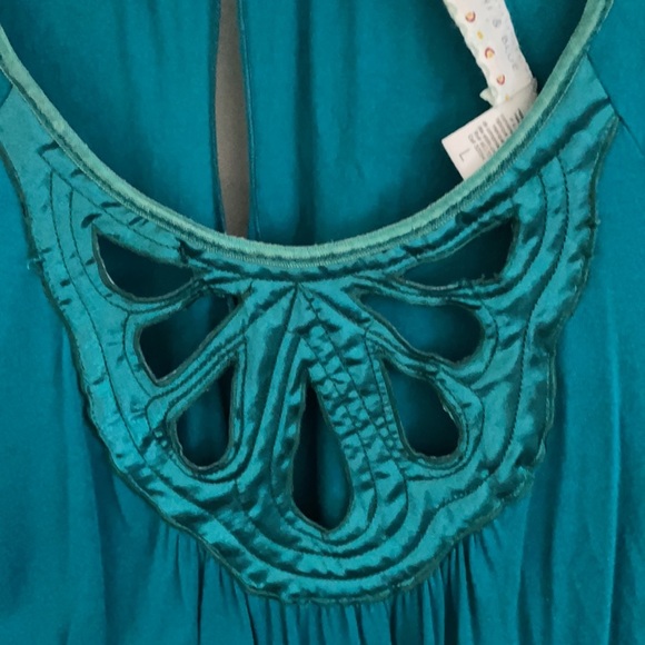 Teal blouse - Picture 4 of 4